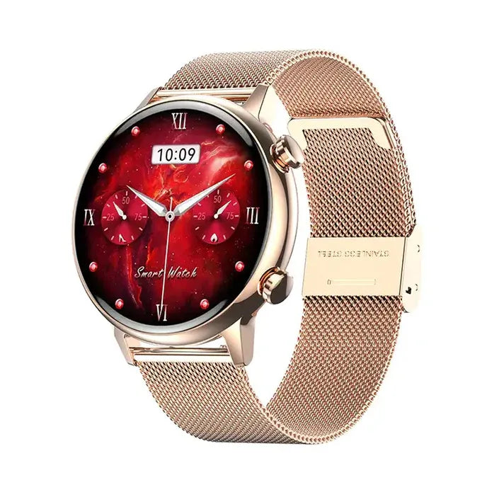 Smartwatch G-Tide Romance | Reloj Inteligente para Mujer, Pantalla AMOLED y Llamadas + PULSERA