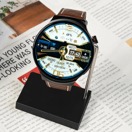 Smartwatch Mobulaa H18 Plus | Llamadas Bluetooth, Brújula, Chat GPT y 2 Pulsos Incluidos