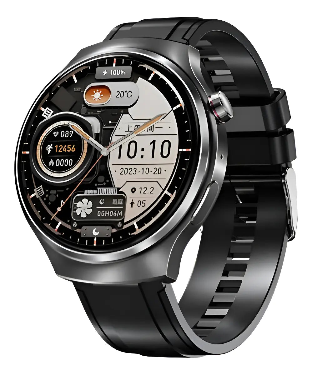 Smartwatch Mobulaa H18 Plus | Llamadas Bluetooth, Brújula, Chat GPT y 2 Pulsos Incluidos