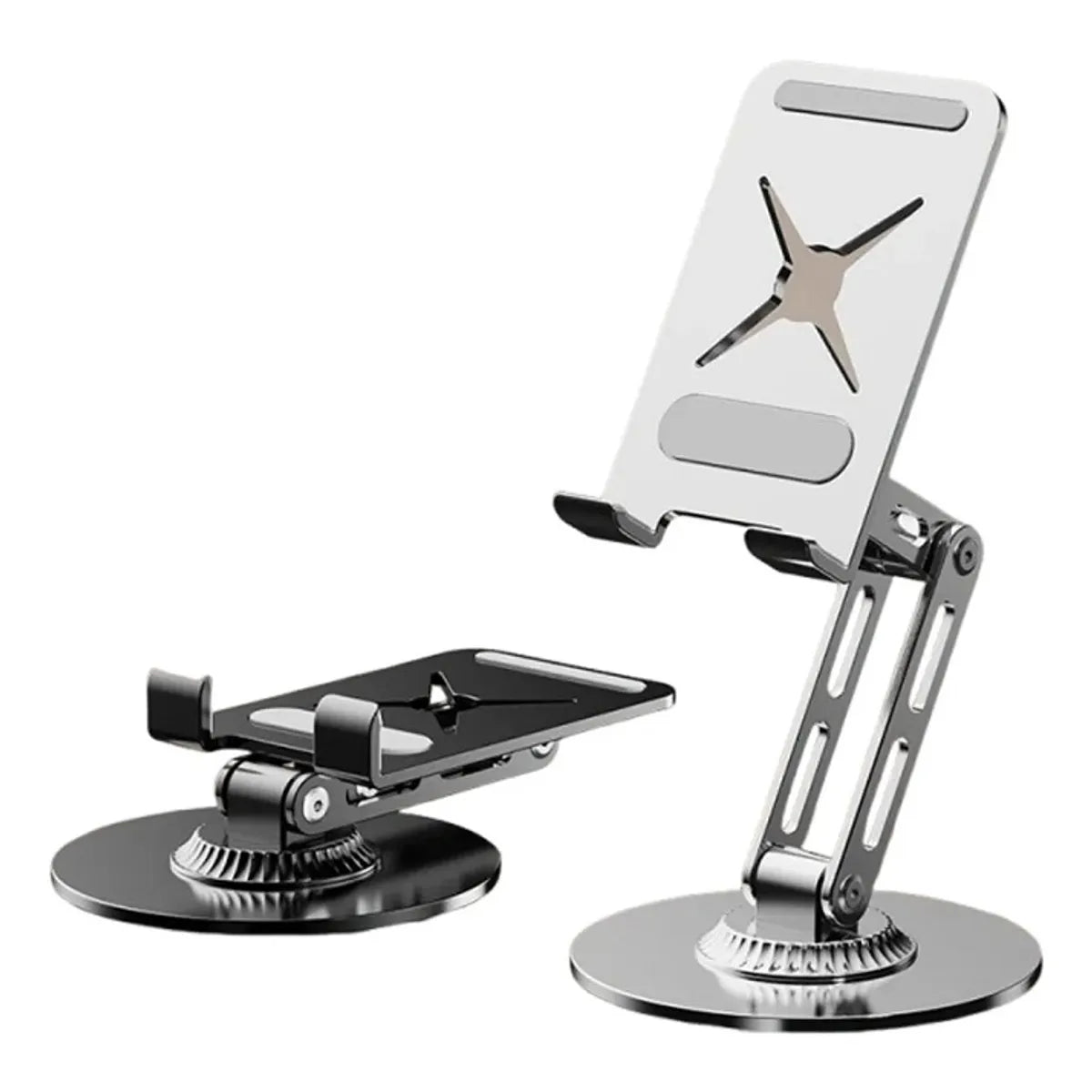 Soporte Metálico para Celular Ajustable 360° | Plegable y Antideslizante