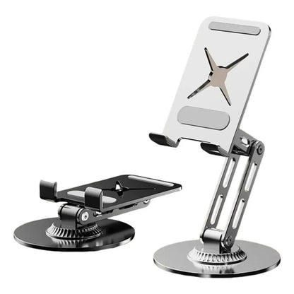 Soporte Metálico para Celular Ajustable 360° | Plegable y Antideslizante